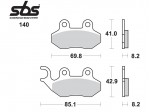 Τακάκια SBS 140HF (FA264)(FD219)